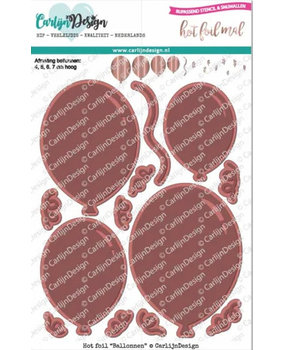 Carlijn Design Hot Foil Stamp Ballonnen (CDHF-0008)