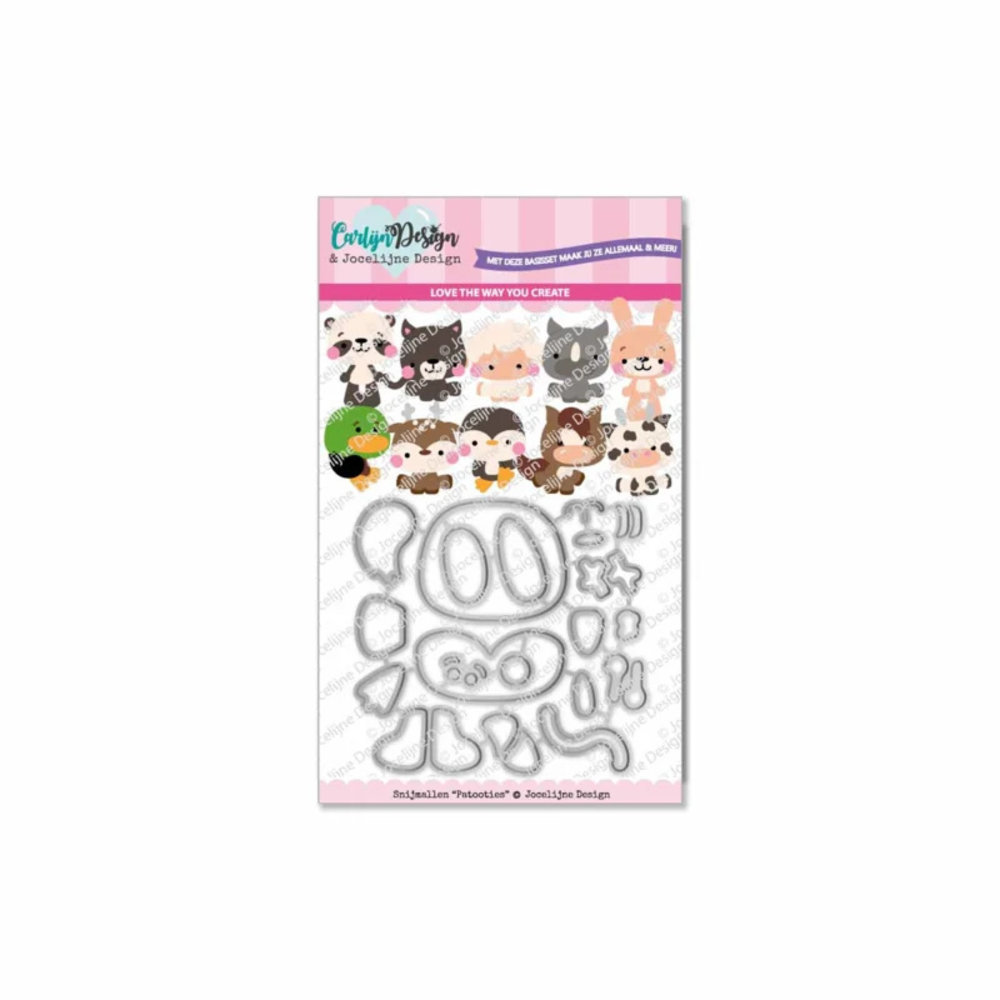 Carlijn Design Snijmal Patooties (CDJD-0009) Carlijn Design Snijmal Patooties (CDJD-0009)