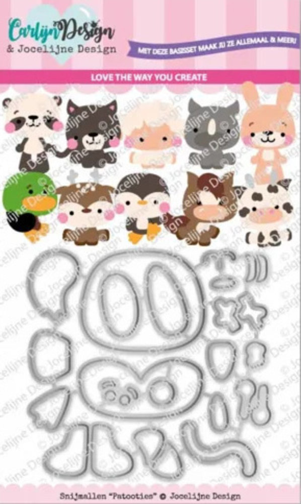 Carlijn Design Snijmal Patooties (CDJD-0009) Carlijn Design Snijmal Patooties (CDJD-0009)