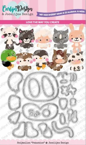 Carlijn Design Snijmal Patooties (CDJD-0009) Carlijn Design Snijmal Patooties (CDJD-0009)