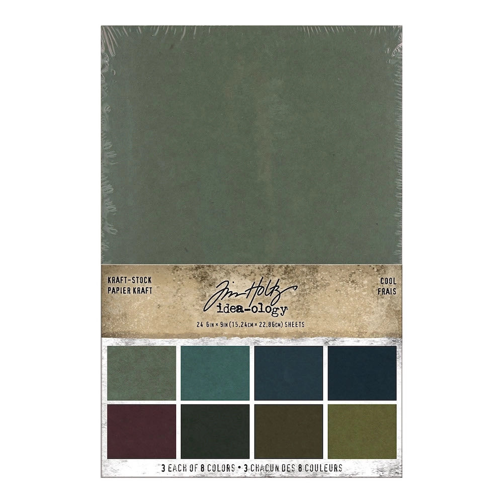 Idea-ology Tim Holtz Kraft-Stock Stack Cool (TH94110) Idea-ology Tim Holtz Kraft-Stock Stack Cool (TH94110)