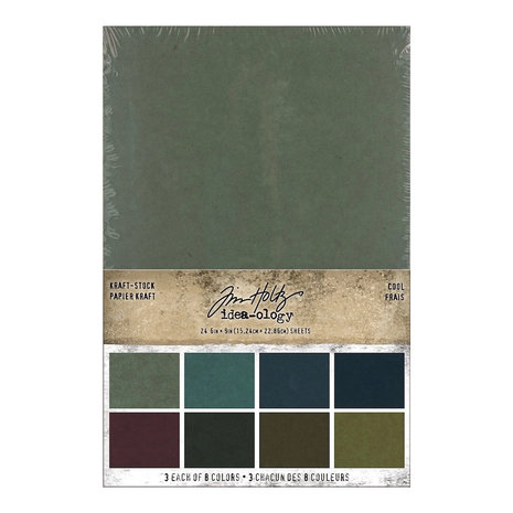 Idea-ology Tim Holtz Kraft-Stock Stack Cool (TH94110) Idea-ology Tim Holtz Kraft-Stock Stack Cool (TH94110)
