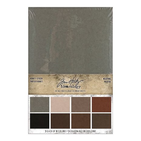 Idea-ology Tim Holtz Kraft-Stock Stack Neutral (TH94111) Idea-ology Tim Holtz Kraft-Stock Stack Neutral (TH94111)