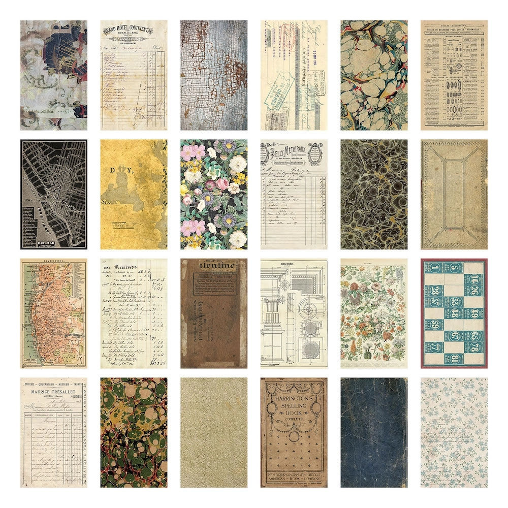 Idea-ology Tim Holtz Backdrops Volume 2 (TH94118) Idea-ology Tim Holtz Backdrops Volume 2 (TH94118)