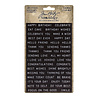 Idea-ology Tim Holtz Label Stickers Sentiments (TH94121) Idea-ology Tim Holtz Label Stickers Sentiments (TH94121)