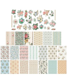 Idea-ology Tim Holtz Worn Wallpaper Scraps (TH94122)