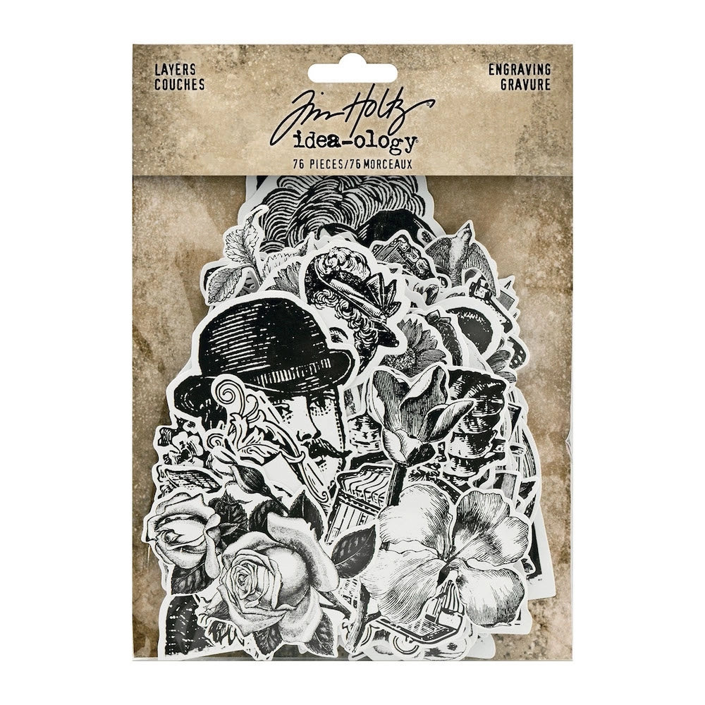 Idea-ology Tim Holtz Layers Engraving (TH94125)