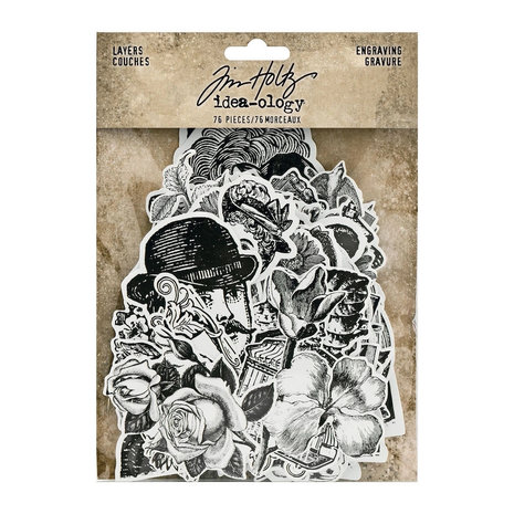 Idea-ology Tim Holtz Layers Engraving (TH94125)