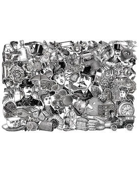 Idea-ology Tim Holtz Layers Engraving (TH94125)