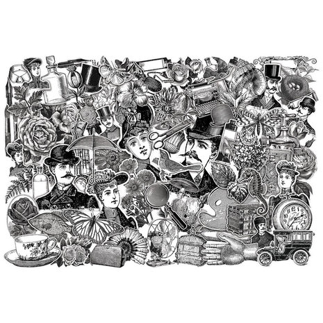 Idea-ology Tim Holtz Layers Engraving (TH94125)