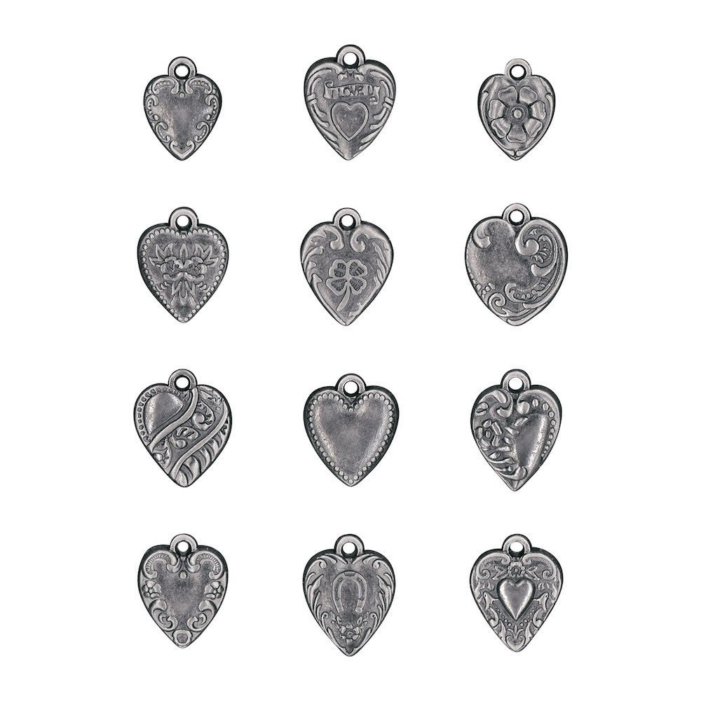 Idea-ology Tim Holtz Adornments Hearts (TH94130)
