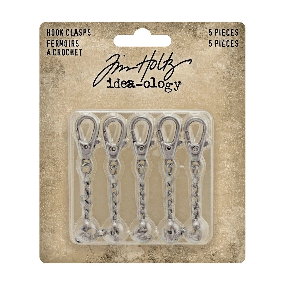 Idea-ology Tim Holtz Hook Clasps (TH94133)