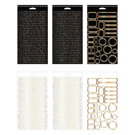 Idea-ology Tim Holtz Metallic Sticker Book (TH94134) Idea-ology Tim Holtz Metallic Sticker Book (TH94134)