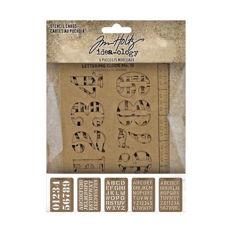 Idea-ology Tim Holtz Stencil Cards (TH94135)