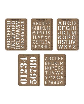 Idea-ology Tim Holtz Stencil Cards (TH94135)
