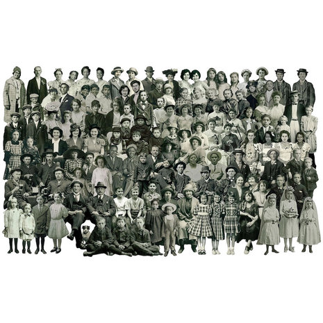 Idea-ology Tim Holtz Paper Dolls Groups (TH94137)