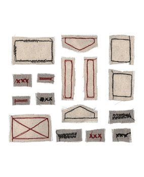 Idea-ology Tim Holtz Stitched Scraps Basics (TH94138) Idea-ology Tim Holtz Stitched Scraps Basics (TH94138)