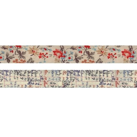 Idea-ology Tim Holtz Linen Tape Floral (TH94139) Idea-ology Tim Holtz Linen Tape Floral (TH94139)