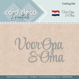 Card Deco Snijmal Voor Opa & Oma (CDECD0062)