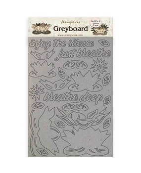 Stamperia Sleeping Beauty Greyboard A4 Castle (KLSPDA431)* Stamperia Sleeping Beauty Greyboard A4 Castle (KLSPDA431)*