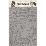 Stamperia Amazonia Greyboard A4 Toucan (KLSPDA421)*