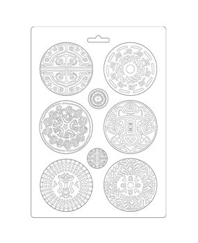 Stamperia Amazonia Soft Mould A4 Tribals (K3PTA490)* Stamperia Amazonia Soft Mould A4 Tribals (K3PTA490)*