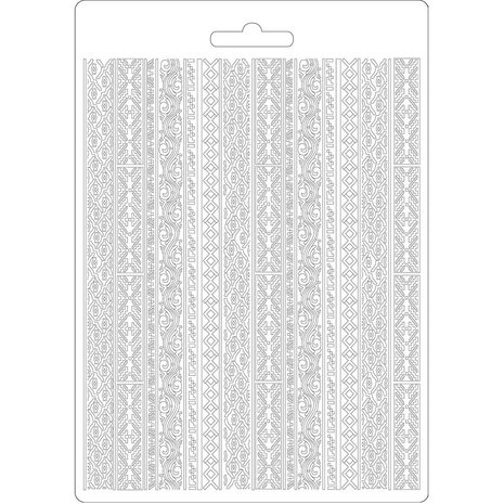 Stamperia Amazonia Texture Impression Soft Mould A5 Tribal (K3PTA574) Stamperia Amazonia Texture Impression Soft Mould A5 Tribal (K3PTA574)