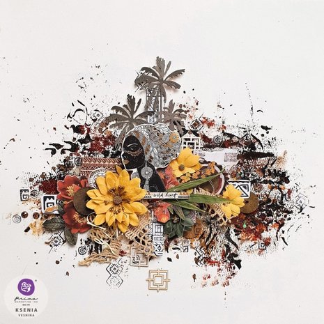 Prima Marketing Inc Diamond Flowers Rising Fire (653248) Prima Marketing Inc Diamond Flowers Rising Fire (653248)