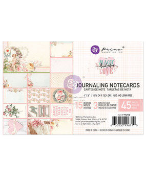 Prima Marketing Inc Magic Love 4x6 Inch Journaling Cards (996710) Prima Marketing Inc Magic Love 4x6 Inch Journaling Cards (996710)