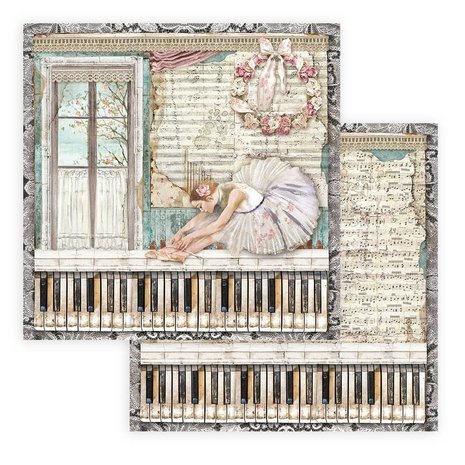 Stamperia Passion 12x12 Inch Paper Pack (SBBL84) Stamperia Passion 12x12 Inch Paper Pack (SBBL84)