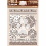 Stamperia Passion Lace Natural Rubber Stamp (WTKCC196)