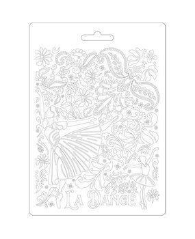 Stamperia Passion Texture Impression Soft Mould A5 Dancer (K3PTA577)* Stamperia Passion Texture Impression Soft Mould A5 Dancer (K3PTA577)*