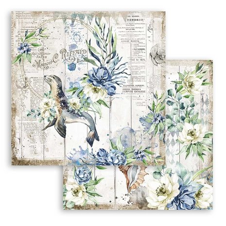 Stamperia Romantic Sea Dream 12x12 Inch Paper Pack (SBBL87) Stamperia Romantic Sea Dream 12x12 Inch Paper Pack (SBBL87)