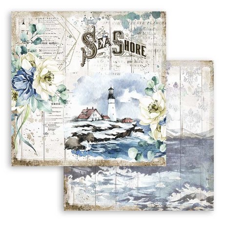 Stamperia Romantic Sea Dream 12x12 Inch Paper Pack (SBBL87) Stamperia Romantic Sea Dream 12x12 Inch Paper Pack (SBBL87)