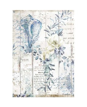 Stamperia Romantic Sea Dream Rice Paper A4 Shells (DFSA4562) Stamperia Romantic Sea Dream Rice Paper A4 Shells (DFSA4562)