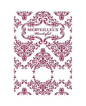 Stamperia Masking Stencil A4 Romantic Sea Dream Wonderful (KSG459)*