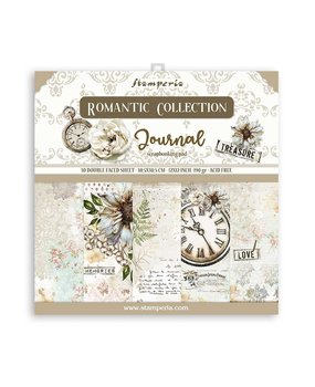 Stamperia Romantic Journal 12x12 Inch Paper Pack (SBBL86) Stamperia Romantic Journal 12x12 Inch Paper Pack (SBBL86)