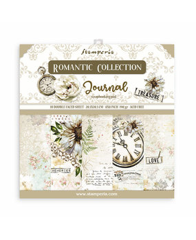 Stamperia Romantic Journal 8x8 Inch Paper Pack (SBBS34) Stamperia Romantic Journal 8x8 Inch Paper Pack (SBBS34)