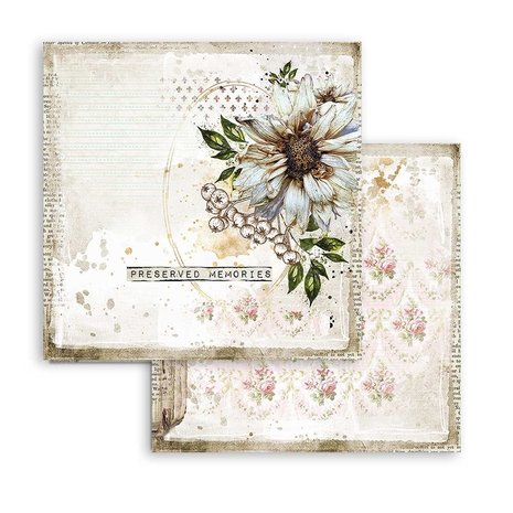 Stamperia Romantic Journal 8x8 Inch Paper Pack (SBBS34) Stamperia Romantic Journal 8x8 Inch Paper Pack (SBBS34)