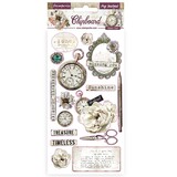 Stamperia Romantic Journal Decorations Chipboard 15x30cm (DFLCB26)
