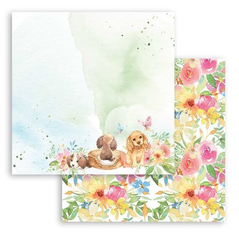 Stamperia Circle of Love 12x12 Inch Maxi Paper Pack (SBBXLB10)