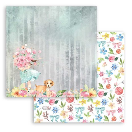 Stamperia Circle of Love 12x12 Inch Maxi Paper Pack (SBBXLB10)