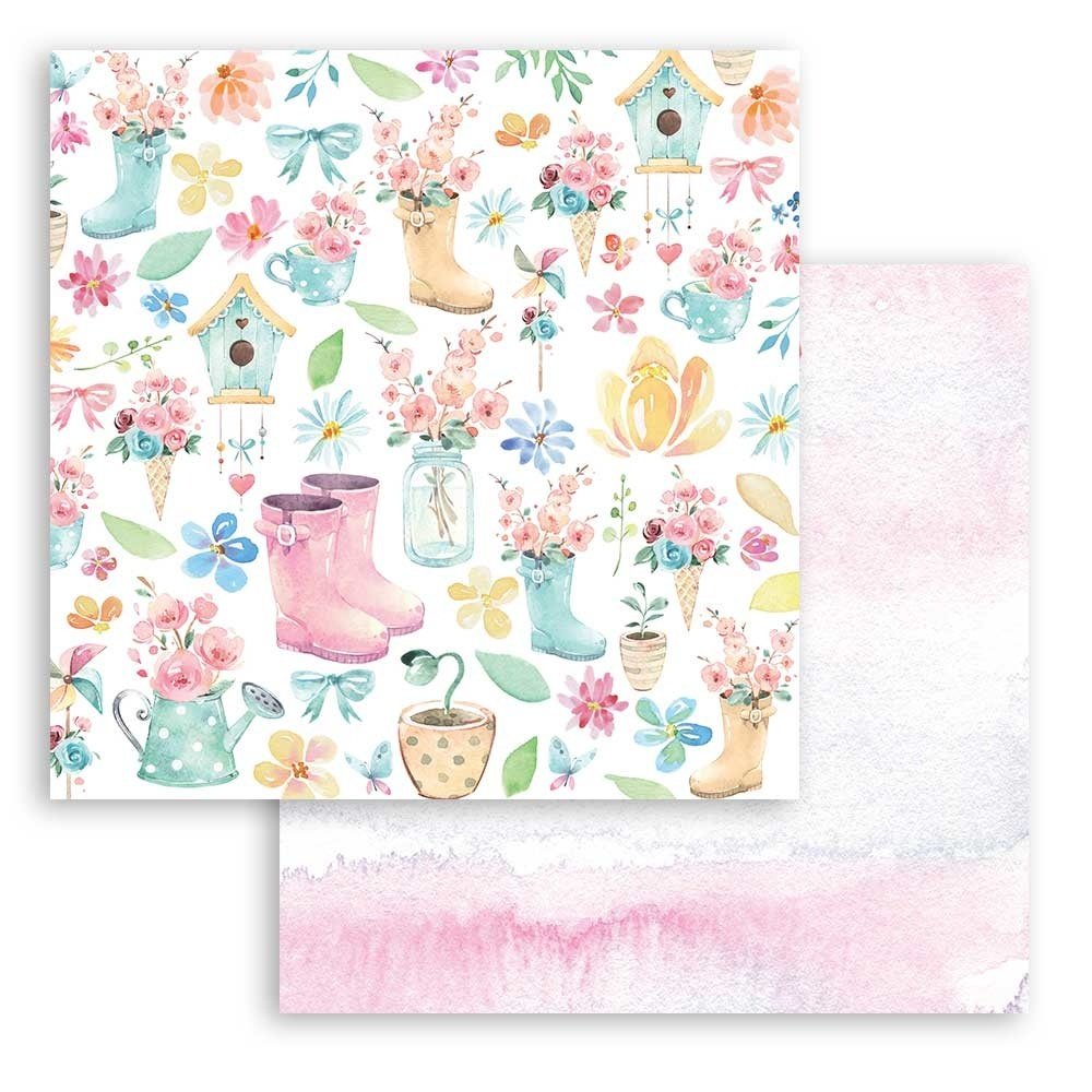 Stamperia Circle of Love 12x12 Inch Maxi Paper Pack (SBBXLB10)