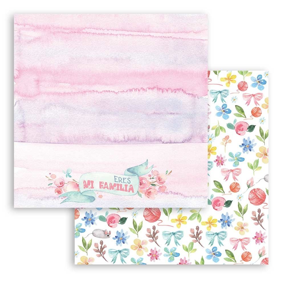 Stamperia Circle of Love 12x12 Inch Maxi Paper Pack (SBBXLB10)