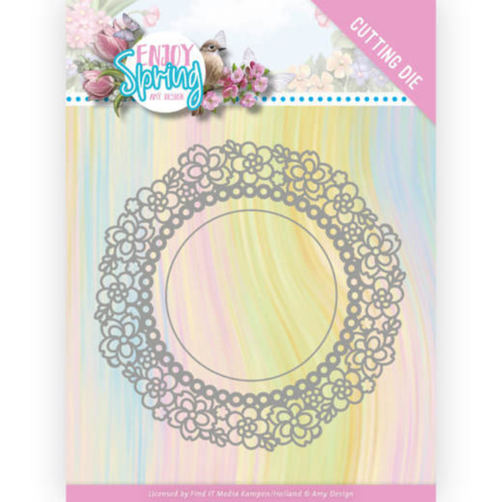 Amy Design Enjoy Spring Flower Circle Die (ADD10238) Amy Design Enjoy Spring Flower Circle Die (ADD10238)