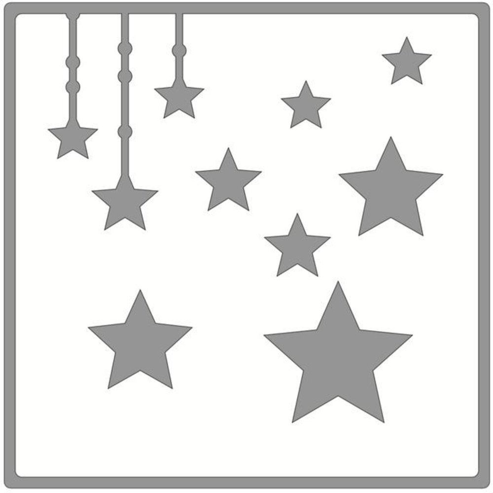 Memory Place Twinkle Star 12x12 Inch Layout Chipboard (MP-58646) Memory Place Twinkle Star 12x12 Inch Layout Chipboard (MP-58646)