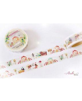 Memory Place Forest Friends 2 Washi Tape 15mm (MP-58886) Memory Place Forest Friends 2 Washi Tape 15mm (MP-58886)