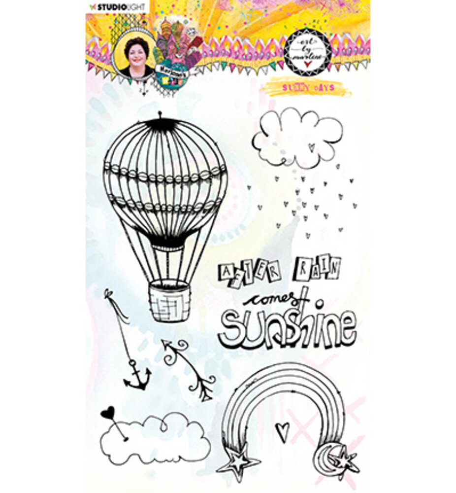 Studio Light Marlene's World Clear Stamps (STAMPBM61) Studio Light Marlene's World Clear Stamps (STAMPBM61)