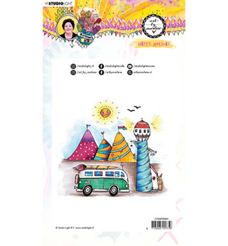 Studio Light Marlene's World Clear Stamp (STAMPBM65) Studio Light Marlene's World Clear Stamp (STAMPBM65)