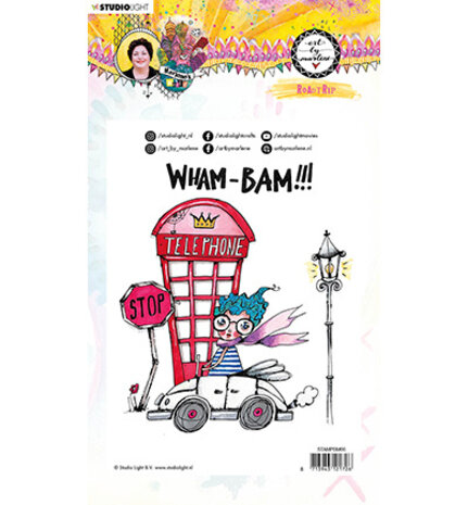 Studio Light Marlene's World Clear Stamp (STAMPBM66) Studio Light Marlene's World Clear Stamp (STAMPBM66)